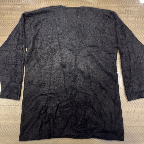 Angora Fuzzy Vintage Pullover Sweater Top Christmas Holiday Jewel CLASSIQUES - Picture 7 of 8